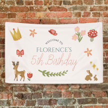 Bienvenida de cumpleaños del Chica de cuento de ha