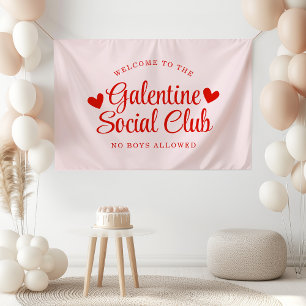 Lona Bienvenida Fiesta personalizada del Día de Galenti