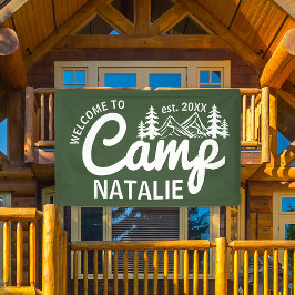 Lona Bienvenida Guay de la fiesta personalizada de bach