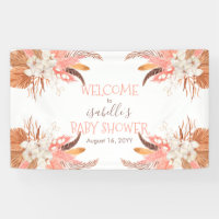 Bienvenida Pampas Grass Orchid Blooms Baby Shower