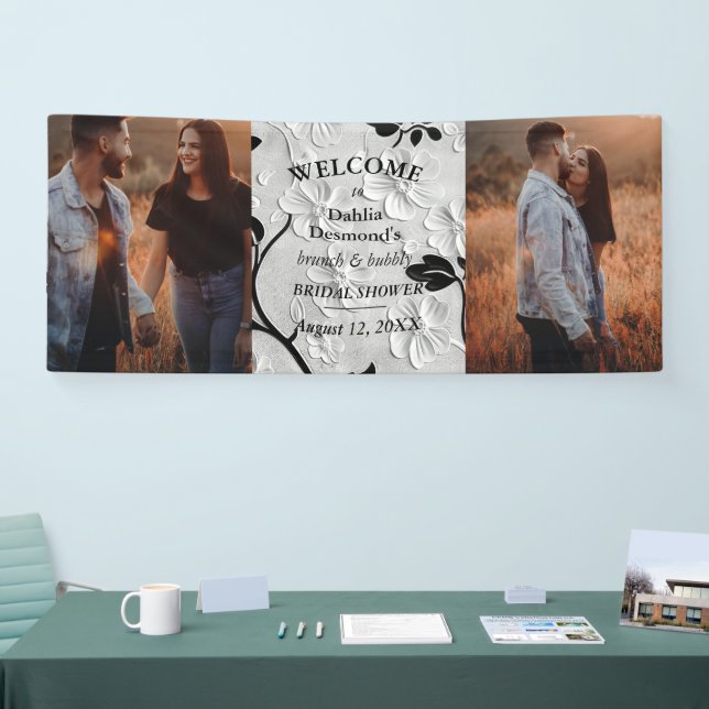 Lona Bienvenida personalizada de Brunch & Bubbly Bridal (Feria)