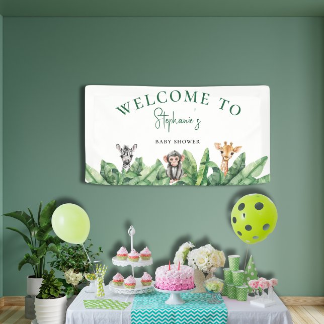 Lona Bienvenida Wild One Baby Shower (Subido por el creador)