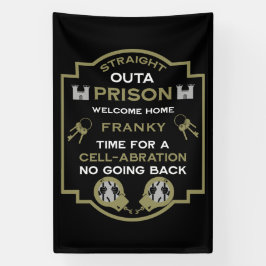 Lona Bienvenido a casa desde la prisión