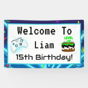 Lona ¡Bienvenido al 15º Cumpleaños de Critical Hit!