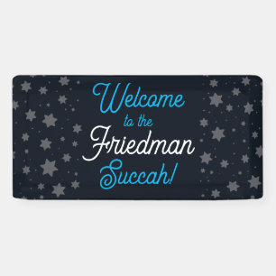 Lona Bienvenido al banner de la estrella personalizada