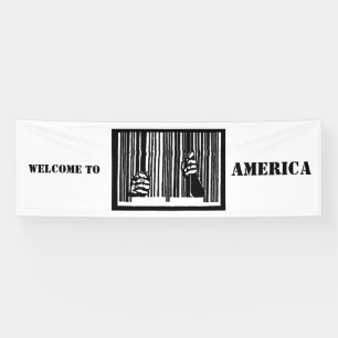 Lona Bienvenidos a AMÉRICA