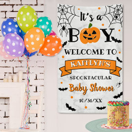 Lona Bienvenidos a Baby Shower de la calabaza "It's A B