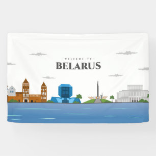 Lona Bienvenidos a Bielorrusia