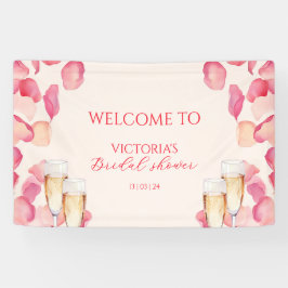 Lona Bienvenidos a Rubor Pink Petals & Prosecco Bridal