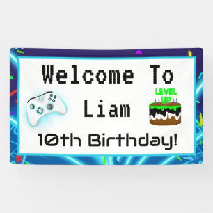 Lona ¡Bienvenidos al 10º Cumpleaños de Critical Hit!