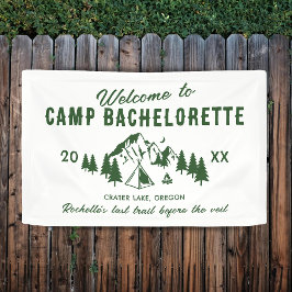 Lona Bienvenidos al Camp Bachelorette