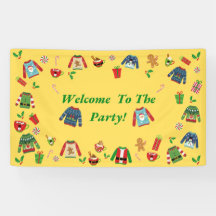 Bienvenidos Al Fiesta Amarillo Feo Sweater