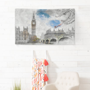 Lona Big Ben, Londres, Reino Unido