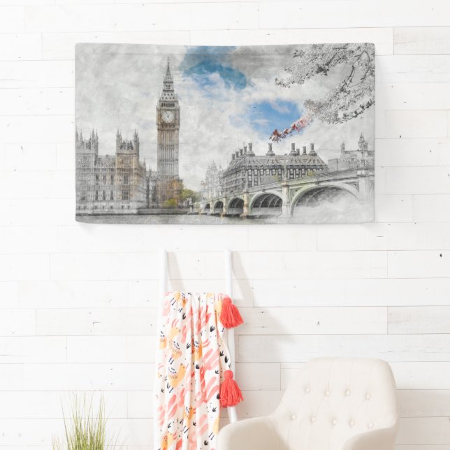 Lona Big Ben, Londres, Reino Unido (In situ)