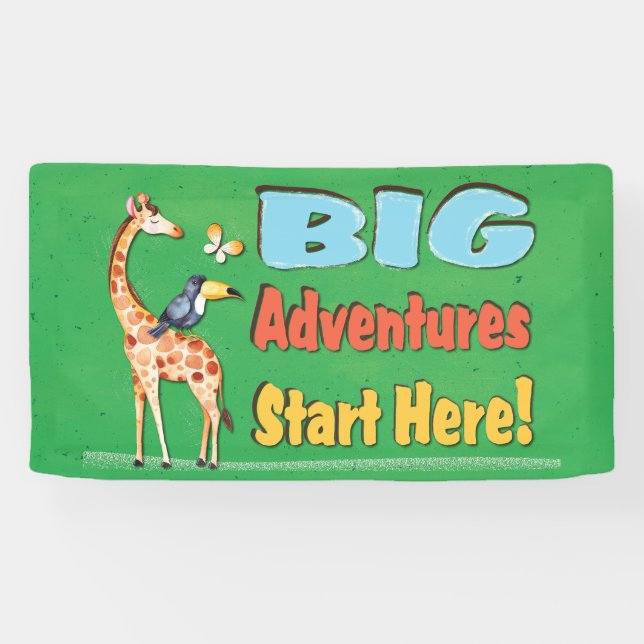 Lona Big Jungle Adventures Teacher Classroom (Horizontal)