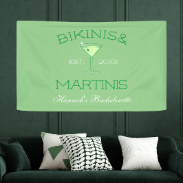 Lona Bikinis Y Martinis Green Beach Bachelorette