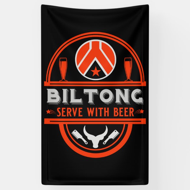 Lona Biltong Y Cerveza (Vertical)