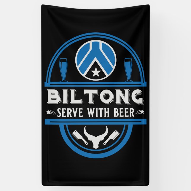 Lona Biltong Y Cerveza (Vertical)