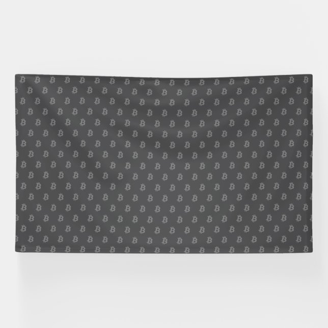 Lona Bitcoin Gris (Horizontal)