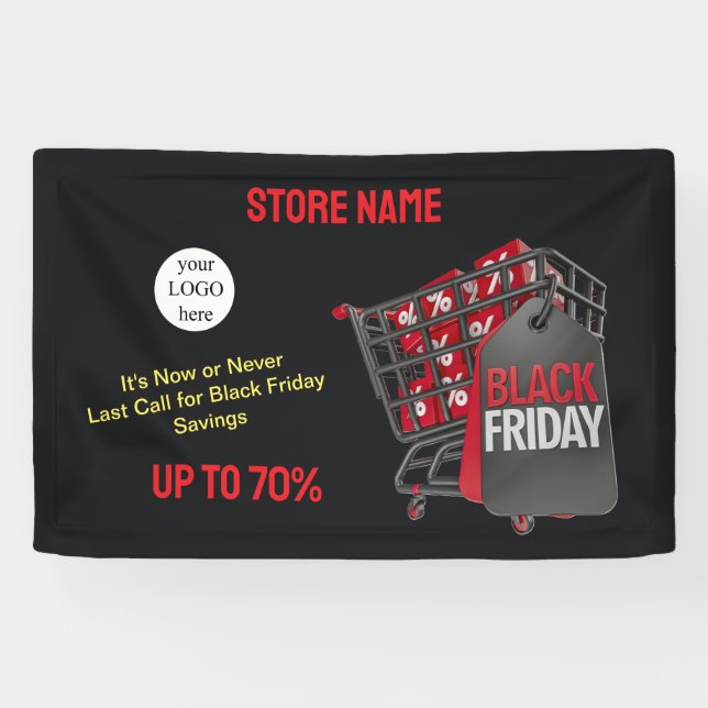 Lona Black Friday  Banner (Horizontal)