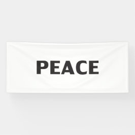 Lona Blanco negro simple