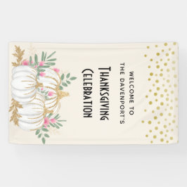 Lona Blanquecinas y calabazas de oro acuarela Acción de