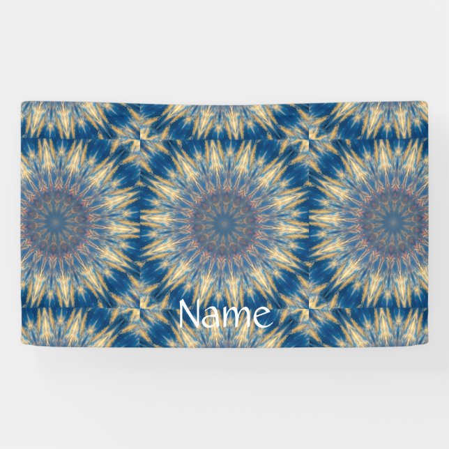 Lona Blue Chakra Kaleidoscope Thunder_Cove (Horizontal)