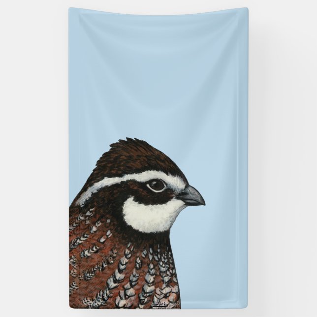 Lona Bobwhite Quail Head (Vertical)