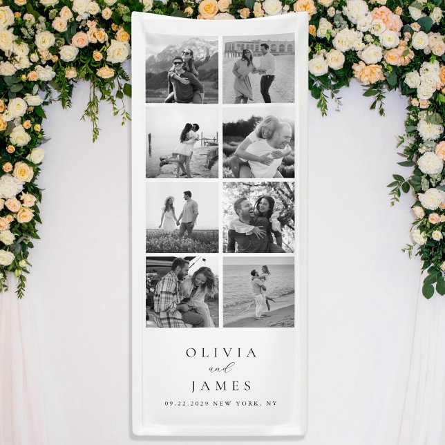 Lona Boda de la galería de fotos moderna en blanco y ne (Subido por el creador)