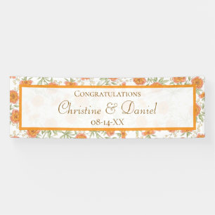 Lona Boda de Rosa Naranja