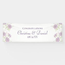 Lona Boda de Rosa Púrpura Lavanda