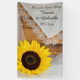 Lona Boda de Sunflower and Lace Country