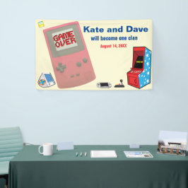 Lona Boda de videojuegos 🎮 Fun Retro