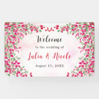 Boda Tropical Bosque Bougainvillea Rosa