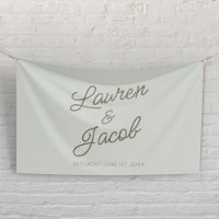 Boda Verde Minimalista Moderna Minimalista