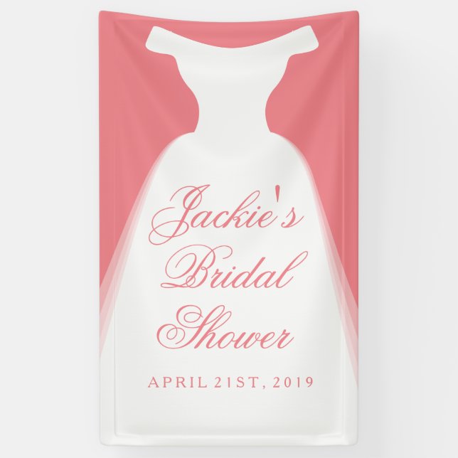 Lona Boda Vestido Bridal Shower (Vertical)