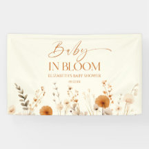 Boho Baby En Bloom Wildflower Baby Shower