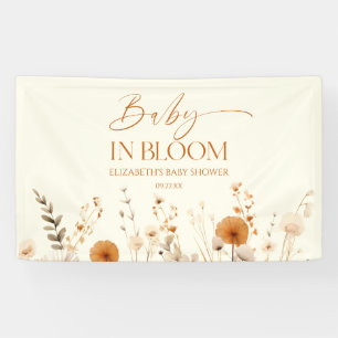 Lona Boho Baby En Bloom Wildflower Baby Shower