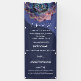 Lona Boho Nebula Mandala, místico