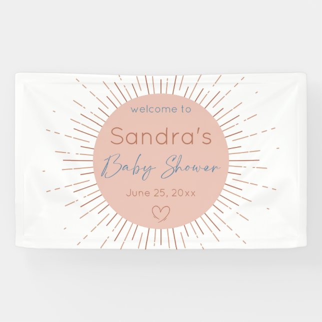 Lona Boho Sun Baby Shower (Horizontal)