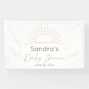 Lona Boho Sun Modern Baby Shower