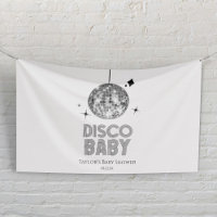Bola de Discoteca de Plata 'Disco Baby' Shower de