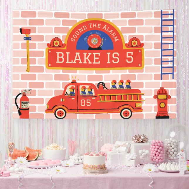 Lona Bombero (Fiesta)