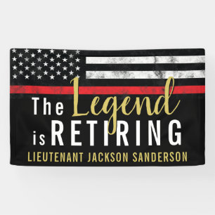 Lona Bombero del Departamento de Bomberos de Retiro