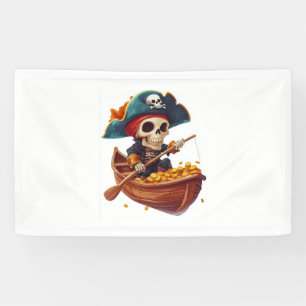 Lona Bone Buccaneer - Funny Pirate Skull