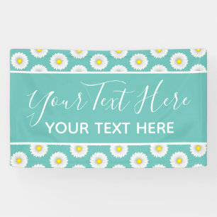 Lona Bonito verde azulada Little Daisy