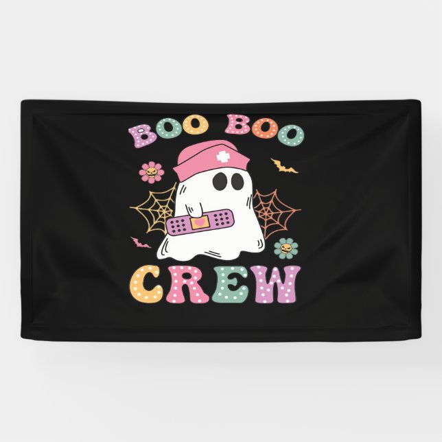Lona Boo Boo Crew Ghost Nurse Classic T-Shirt (Horizontal)