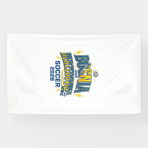 Lona Bosnia y Herzegovina Fútbol 2026 Fútbol Negrita Co