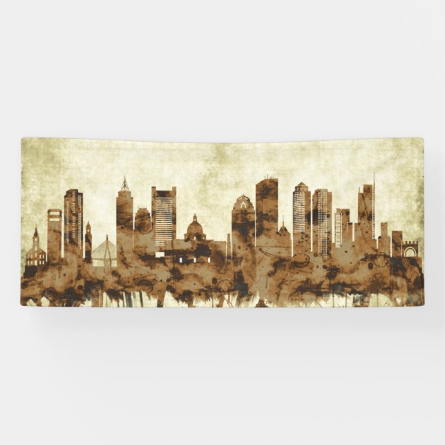 Lona Boston Massachusetts Cityscape (Horizontal)