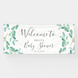 Lona Botánicos de Bayou| Bienvenida Baby Shower